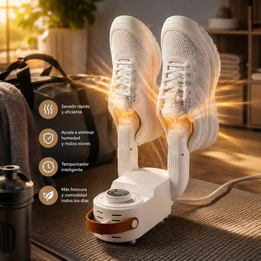 CalzaSeco™ Elimina la humedad y malos olores de tus zapatos